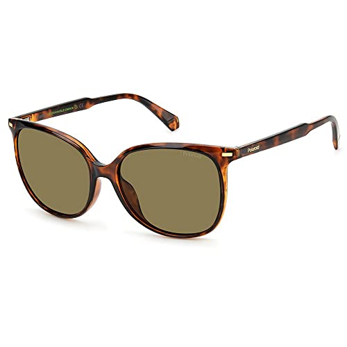 Polaroid Unisex PLD 4125/g/s Sunglasses, 086/SP Havana, L von Polaroid