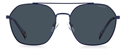 Polaroid Unisex PLD 6172/s Sunglasses, PJP/C3 Blue, L von Polaroid