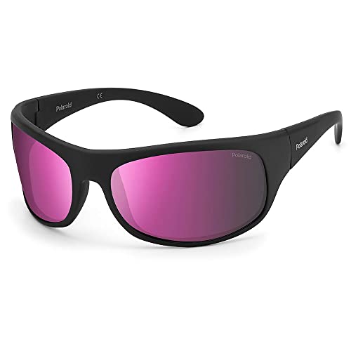 Polaroid Unisex 07886 Sonnenbrille, Matte Black RED, L von Polaroid