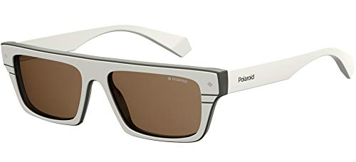 Polaroid Unisex-Adulto PLD 6085/s/x Sonnenbrille, S05/SP Grey Brown, 53 von Polaroid