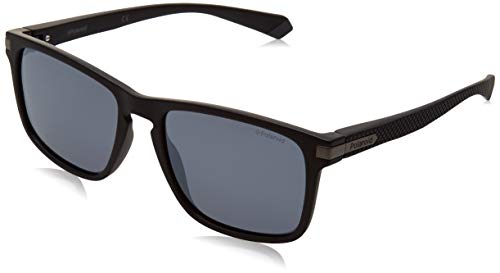 Polaroid Unisex PLD 2088/s Sunglasses, 003/EX MATT Black, 55 von Polaroid