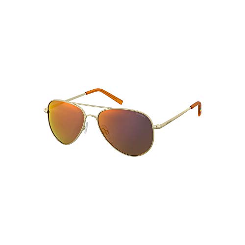 Polaroid Unisex-Erwachsene PLD 6012/N Oz J5G 56 Sonnenbrille, Gold (Gold/Red) von Polaroid