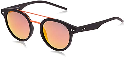 Polaroid Unisex-Erwachsene PLD 6031/S Oz Sonnenbrille, Schwarz (Black/Red), 49 von Polaroid