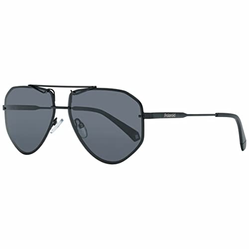 Polaroid Unisex-Erwachsene PLD 6092/S Sonnenbrille, Black, 58 von Polaroid