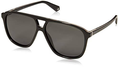 Polaroid Unisex-Erwachsene PLD 6097/S Sonnenbrille, Black, 58 von Polaroid