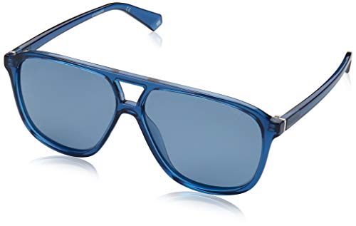 Polaroid Unisex-Erwachsene PLD 6097/S Sonnenbrille, Blue, 58 von Polaroid