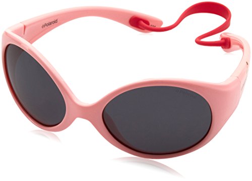 Polaroid Unisex-Kinder PLD 8010/S Y2 NM9 47 Sonnenbrille, Pink (Ivory Pink/Grey Pz) von Polaroid