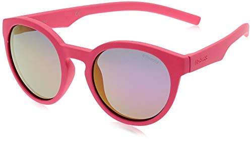 Polaroid Unisex-Kinder PLD 8019/S Ai Cyq 45 Sonnenbrille, Pink (Pink/Grey Pink) von Polaroid