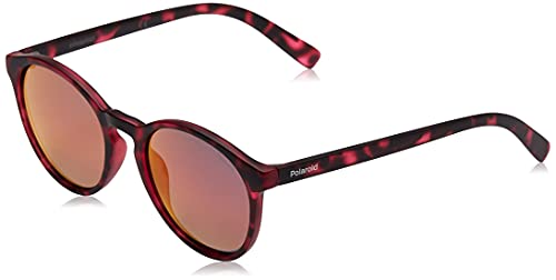 Polaroid Unisex-Kinder PLD 8024/S Ai C4B 47 Sonnenbrille, Pink (Fuchsia/Grey Pink) von Polaroid