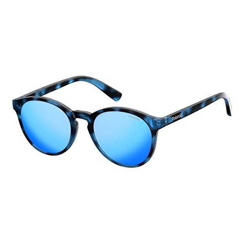 Polaroid Unisex-Kinder PLD 8024/S 5X Jbw 47 Sonnenbrille, Blau (Blute Havana/Grey Blue) von Polaroid