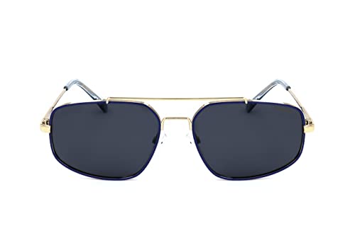 Polaroid Unisex PLD 2112/S Sonnenbrille, Blue Gold, 58 von Polaroid