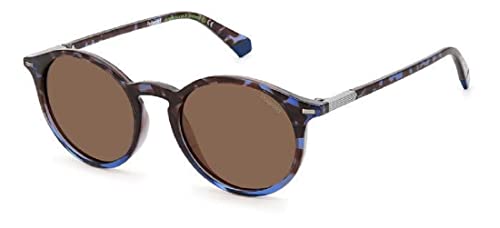 Polaroid Unisex PLD 2116/s Sunglasses, IPR/SP Havana Blue, L von Polaroid