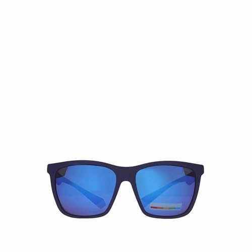 Polaroid Unisex PLD 2126/s Sunglasses, XW0/5X Blue Grey, L von Polaroid