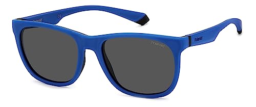 Polaroid Unisex PLD 2140/s Sunglasses, DOF/M9 MT BL BLK, 55 von Polaroid