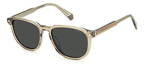 Polaroid Unisex PLD 4117/g/s/x Sunglasses, 690/M9 BEIGE Grey, L von Polaroid