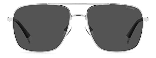 Polaroid Unisex PLD 4128/s/x Sunglasses, 010/M9 Palladium, 60 von Polaroid