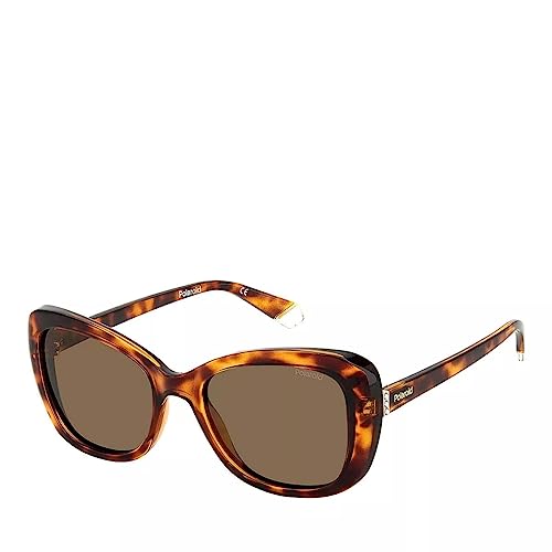 Polaroid Unisex PLD 4132/s/x Sunglasses, 086/SP Havana, 53 von Polaroid