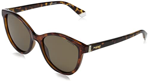 Polaroid Unisex PLD 4133/s/x Sunglasses, 086/SP Havana, 55 von Polaroid