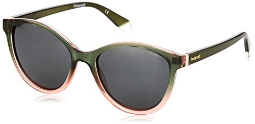 Polaroid Unisex PLD 4133/s/x Sunglasses, IWB/M9 Green PINK, 55 von Polaroid