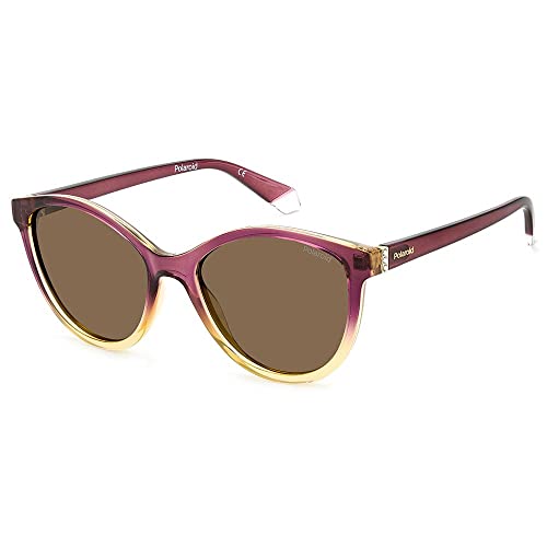 Polaroid Unisex PLD 4133/s/x Sunglasses, S2N/SP Violet BEIGE, 55 von Polaroid