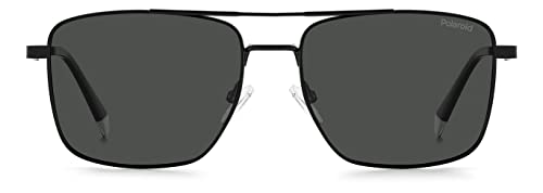 Polaroid Unisex PLD 4134/s/x Sunglasses, 807/M9 Black, 57 von Polaroid