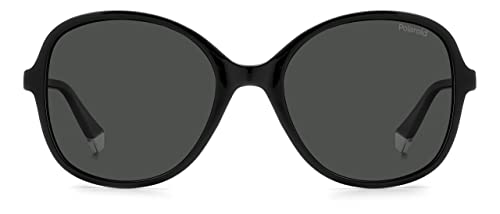 Polaroid Unisex PLD 4136/s Sunglasses, 807/M9 Black, 48 von Polaroid