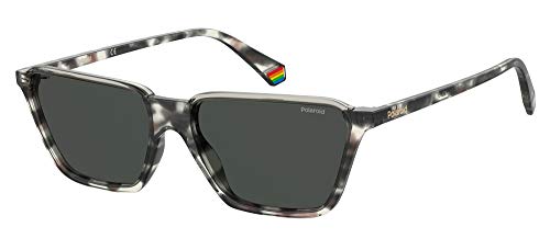 Polaroid Unisex PLD 6126/s Sunglasses, AB8/M9 Havana Grey, 56 von Polaroid