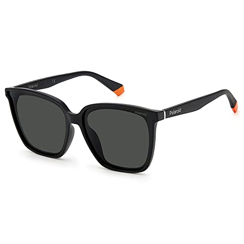 Polaroid Unisex PLD 6163/f/s Sunglasses, 003/M9 MATT Black, L von Polaroid