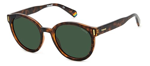 Polaroid Unisex PLD 6185/s Sunglasses, 086/UC Havana, 46 von Polaroid