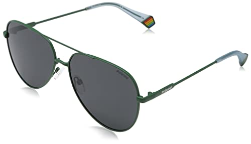 Polaroid Unisex PLD 6187/s Sunglasses, 1ED/M9 Green, 60 von Polaroid