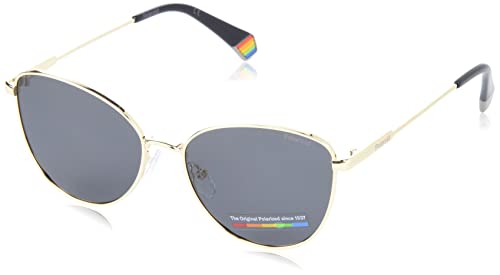 Polaroid Unisex PLD 6188/s Sunglasses, J5G/M9 Gold, 55 von Polaroid