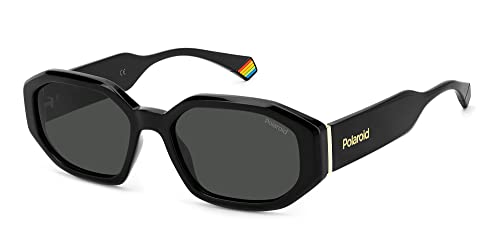 Polaroid Unisex PLD 6189/s Sunglasses, 807/M9 Black, 55 von Polaroid