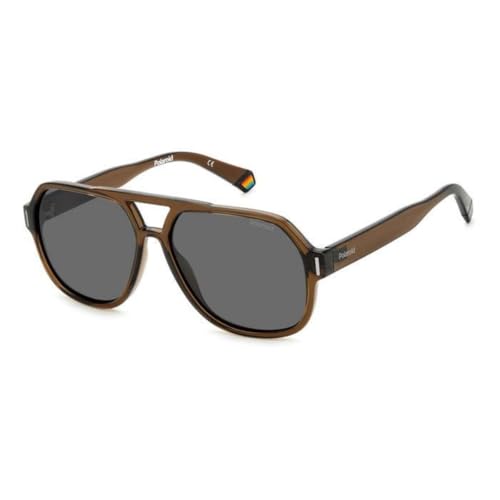 Polaroid Unisex PLD 6193/s Sunglasses, 09Q/M9 Brown, 57 von Polaroid