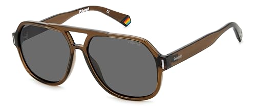 Polaroid Unisex PLD 6193/s Sunglasses, 09Q/M9 Brown, 57 von Polaroid