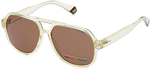 Polaroid Unisex PLD 6193/s Sunglasses, 6DX/SP Lime, 57 von Polaroid