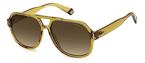 Polaroid Unisex PLD 6193/s Sunglasses, FMP/LA Ochre, 57 von Polaroid