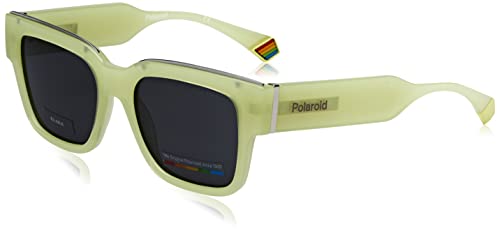 Polaroid Unisex PLD 6198/S/X Sunglasses, 6DX Lime, 52 von Polaroid