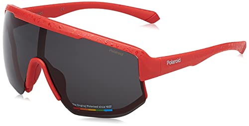 Polaroid Unisex PLD 7047/s Sunglasses, 0Z3/M9 Matte RED, 99 von Polaroid