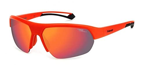 Polaroid Unisex PLD 7048/s Sunglasses, 0Z3/BG Matte RED, 65 von Polaroid