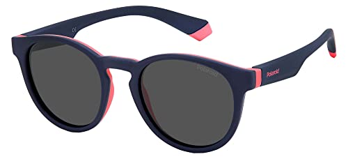 Polaroid Unisex PLD 8048/s Sunglasses, BR0/M9 Blue PINK, S von Polaroid