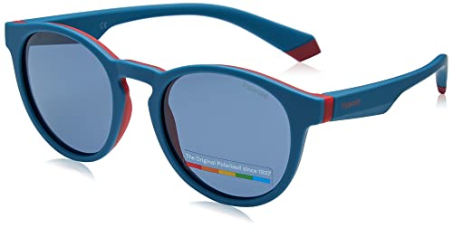 Polaroid Unisex PLD 8048/s Sunglasses, CLP/C3 Teal RED, 45 von Polaroid