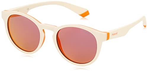 Polaroid Unisex PLD 8048/s Sunglasses, IXN/OZ WHTE ORANGE, 45 von Polaroid