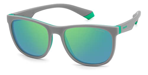 Polaroid Unisex PLD 8049/s Sunglasses, 3U5/5Z Grey Green, 49 von Polaroid