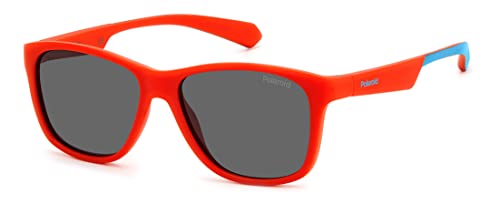 Polaroid Unisex PLD 8052/s Sunglasses, IWK/M9 MT RED BL, 47 von Polaroid