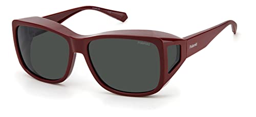 Polaroid Unisex PLD 9016/S Sonnenbrille, Burgundy, 62 von Polaroid