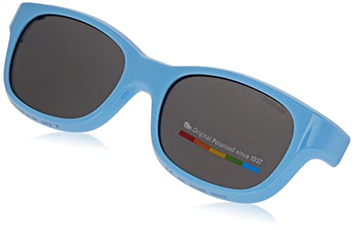 Polaroid Unisex PLD K006 Cl-on Sunglasses, MVU/M9 Azure, 45 von Polaroid