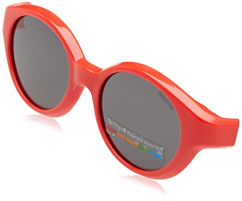 Polaroid Unisex PLD K007 Cl-on Sunglasses, L7Q/M9 ORANGE, 43 von Polaroid