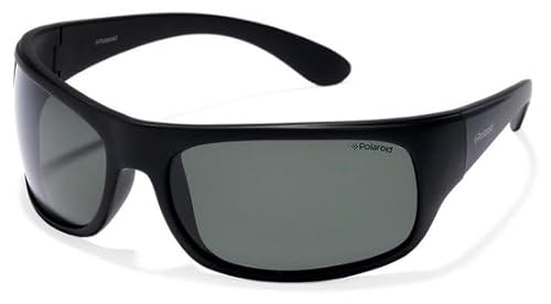 Polaroid Unzerbrechliche Unisex Polarisierte Flex Sonnenbrille Schwarz Sportsonnenbrille Flexibel Biegbare Brille, blacks, Einheitsgröße von Polaroid