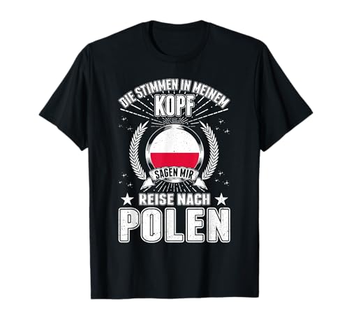 Polen Souvenir Kleidung Polnische Flagge Warschau T-Shirt für Männer, Schwarz, Klein, Kurzarm, Klassische Passform, Pull-On, Polyester 100% Polen Souvenir Kleidung Polnische Flagge Warschau T-Shirt für Männer, Schwarz, Klein, Kurzarm, Klassische Passform, Pull-On, Polyester 100% von Polen Souvenir Kleidung