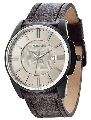 Police Herren-Armbanduhr Analog Quarz P14384JSB-19 von Police